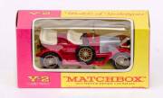 MATCHBOX: Box of 'Models of Yesteryear' 1914 Prince Henry Vauxhall (T-2). All mint in original cardboard boxes. (36 items)