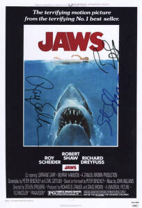 MOVIES: Cast signed photographs - "Jaws", "Kill Bill Volume 2"; "Jackie Brown" (2), "King Kong", "Fantastic Four" & "Oscar".