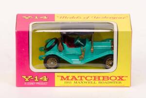 MATCHBOX: Group of  'Models of Yesteryear' All 1911 Maxwell Roadster (Y-14). All Mint in original cardboard packaging. (13 items)