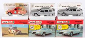 POLISTIL: 1:25 A Pair of Citroen CX 2200 (S38); And, Citroen 2 CV Tunisia (S30).&nbsp;All in original cardboard boxes and labels see image for condition. (3 items)