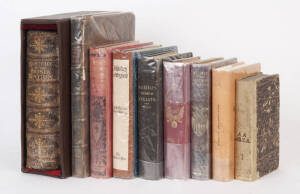 BOOKS, noted "The History of England from the Accession of James II" in four volumes by Macaulay [New York & London, 1850-55]; "Life of His Grace The Duke of Wellington" in three volumes by Maxwell [London, 1852]; "Della Storia Di Bari" in three volumes b