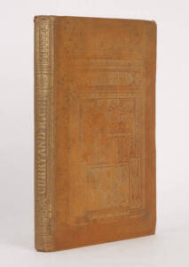 "Curry and Rice, on Forty Plates; The Ingredients of Social Life at Our Station in India" by George Francklin Atkinson, Captain, Bengal Engineers [London 1860, third edition]. Embossed gilt boards & title, with 40 tinted lithographic plates. Fair conditio