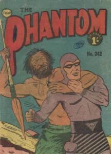 PHANTOM COMICS: No.242, 400s (2), 500s (8), 600s (9). Some damage, fair condition.