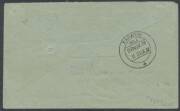 1919 (Oct-Nov) France-Australia intermediate cover from Karachi endorsed "By air route to Dehli" & "Per favour of Messrs Poulet & Benoist on their flight Paris to Melbourne 17XI19" with India ½a tied 'KASHMIR-GATE/24NOV19' arrival d/s, minor blemishes, pl - 2