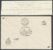 1927 (June) United States-Germany per Clarence Chamberlin in the Wright-Bellanca  "Columbia", illustrated commemorative cover with photo & facsimile signatures of Chamberlin & his benefactor & passenger Charles Levine, German Airs 10pf & 15pf cancelled on - 2
