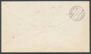 1930 (May 28) Bolzano-Monaco underpaid cover addressed to Germany carried on first flight with Italy 10c, 35c & 80c tied 'BOLZANO/FERROVIA' d/s taxed on arrival with 'T' cachet but still forwarded by airmail with german 'Mit Luftpost bef&Atilde;&fnof;&para;rdert/Postamt M - 2