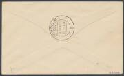 1930 (Oct 30) Round the World Flight by The Honourable Mrs Victor Bruce being an Indian commemorative cover printed in grey flown Karachi-Calcutta with Indian 1a cancelled on arrival & signed "Mildred Bruce". - 2