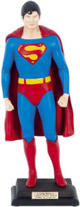 SUPERMAN: Rare 1/3 scale Superman statue in memory of Christopher Reeve (1952 - 2004). Limited edition 6/50, produced by "Art Department" statues and sculptures and is a beautifully crafted piece, 70cm tall.