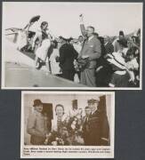 1936&nbsp;(April)&nbsp;England-South Africa&nbsp;per&nbsp;Amy Mollison (Johnson)&nbsp;South West Africa-South Africa leg with SWA&nbsp;&frac12;d & 1d tied by tiny 'WINDHOEK/6.5.36/AIR MAIL' cds & large 'CAPETOWN/7MAY36/KAAPSTAD 22' arrival cds, typed endorsement & signed "Amy Mollison". Only - 3