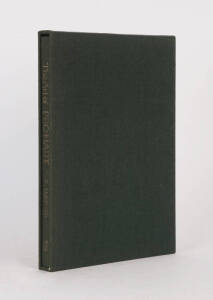 PRO HART: "The Art of Pro Hart" by E.Lumbers [Adelaide 1977], limited edition 920/1001 copies signed by the artist with pen drawing of 2 bullants. Green cloth covered boards with embossed gilt lettering on the spine and bullant on front cover. Green cloth