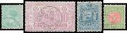 VICTORIA - CANCELLED TO ORDER: All-different selection with Large Stamp Duty x10 values to &pound;10 (Cat &pound;850), Small Stamp Duty x11 values to 2/- x2 (these are very scarce), No 'POSTAGE' x5 values to 1/-, KEVII &pound;2 (superb!), and Postage Dues Red & Green set t