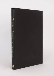 EDWARD B.HEFFERNAN: "The Linocuts of Edward B Heffernan" by Maree Heffernan [Canberra 1982]. Black cloth covered boards with blind embossed nude female figure on the cover. Gilt lettering on the spine with black slip case. Very mild toning to the margins 