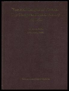 VICTORIAN PHILATELIC LITERATURE - STAMPS: "The Half-Lengths of Victoria: the Stamps & Postal History 1851-1859" by John Barwis (2009), 500pp leather-bound subscribers' edition numbered '0069' of only 80, with a census of all recorded Half-Length covers. E