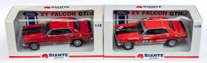 BIANTE: 1:18 A Pair of Ford XY Falcon GTHO's. All mint and in original cardboard packaging. (2 items).