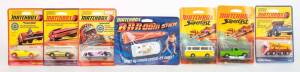 MATCHBOX: Group of 1970s Blister Packs Including 'Superfast' Iso Grifo (14); And, 'Superfast' Rolls Royce Coupe (69); 'Superfast' Dodge Charger MK.III (52). Most mint, all unopened in original blister packs. (59 items)