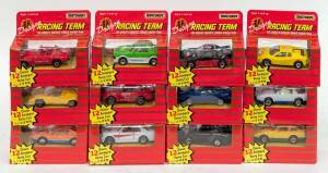 MATCHBOX: Complete Set of 12 'Dragon Racing Team' Model Cars. (12 items)