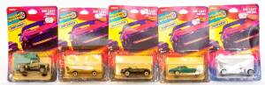 MATCHBOX/KIDCO: Group of 'Tough Wheels' Blister Pack Model Cars. All mint and unopened on original cards. (31 items)