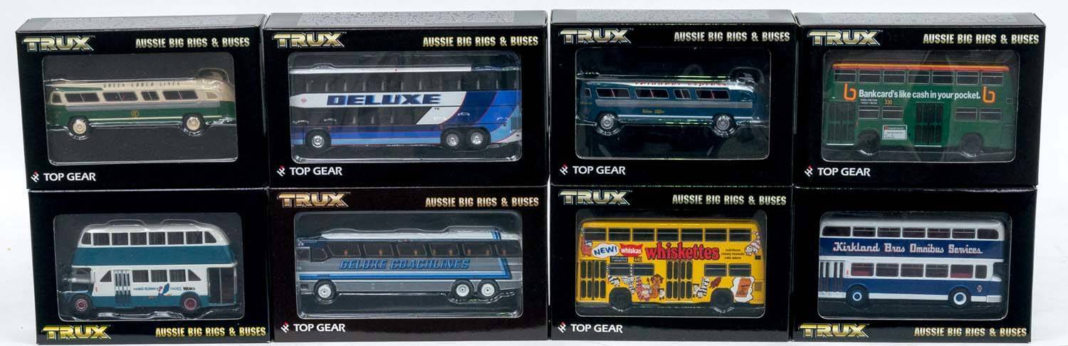 TRUX: 1:76 Group of 'Aussie Big Rigs &amp; Busses' Models Including