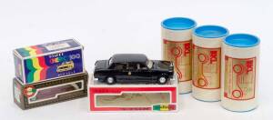 Group of Miscellaneous Model Cars Including DIAPET: Nissan Prince Loyal (900); And, DIAPET; Toyota AAA (957); And, BKL: Collectors Model Type 101 Lucas. Most mint in original cardboard packaging. (31 items) 