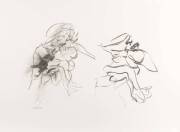 WILLEM DE KOONING (1904-1997) Two Figures, 1973, lithograph; editioned: 65/100; editioned and signed to margin; 55 x 75 cm. PROVENANCE:Sotheby&rsquo;s, Los Angeles, circa 1978