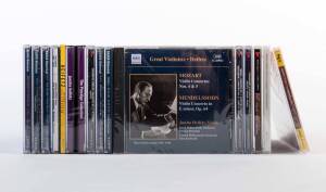 A similar but smaller collection of 22 CD's (all new, with original cellophane wrapping) covering the incredible 65 years of Heifetz recorded performances. 