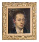 GRIGORY GLUCKMANN (1898-1973) Portrait of Jascha Heifetz, (circa 1920s) oil on panel; 38.5 x 35.5 Gluckmann was also a Russian emigre, and part of the Heifetz circle of Russian friends who came to be based in Los Angeles. He had painted this portrait of H - 2