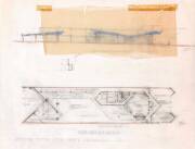 LLOYD WRIGHT, ARCHITECT: 1961 plans, specifications, working drawings, proposals and bid documents for the construction of a Malibu Beach House for Mr & Mrs Jascha Heifetz at 23850 Malibu Road, Malibu Beach. Unfortunately, the project did not go ahead but - 2