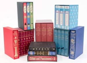 FOLIO COLLECTIONS: Lovely collection of hard cover folios in slipcases. Including WLLIAM SHAKESPEARE [Three volumes, 1978], MARCEL PROUST [Three volumes, 1981JANE AUSTEN [Seven volumes, 1997] and A.A MILNE [Three volumes, 2004].