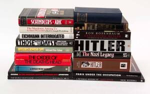 GERMANY & THE HOLOCAUST: A collection of books, mostly hard cover with dust jackets, including scholarly works as well as collections of photographs, etc. (17 volumes).