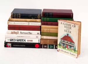 NOVELS: A collection; all hard cover and many with dust jackets; noted "Nova Express" by Burroughs; "Visions of Gerard" by Kerouac; "Portnoy's Complaint" by Roth; "Girl, 20" by Amis; etc. (60 volumes).