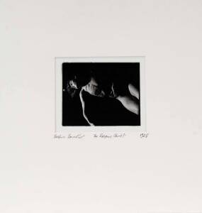 PHOTOGRAPH: Bashir Hassen Baraki [United States, New Zealand, Australia, 1943-98] "The Sleeping Christ" 10 x 13cm, signed, titled & dated in the mount.