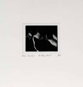 PHOTOGRAPH: Bashir Hassen Baraki [United States, New Zealand, Australia, 1943-98] "The Sleeping Christ" 10 x 13cm, signed, titled & dated in the mount.
