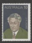 Decimal Issues - 1975 (SG.591a) 10c Prime Minister Joseph Lyons, variety PRINTED ON THE GUMMED SIDE, MUH. BW:694c - Cat.$250.