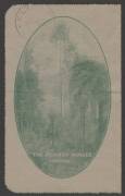 Letter Cards - LETTER CARDS: 1923-24 1&frac12;d Perf 12&frac12; Emerald "THE GILDEROY RANGES" [BW:LC51(52)] fine postally used.