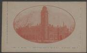Letter Cards - LETTER CARDS: 1924-25 1&frac12;d Perf 12&frac12; Scarlet "GPO HOBART", [BW:LC55(58B)] superb CTO with 14 May 1924 Melbourne cds for UPU distribution. Cat.$150.