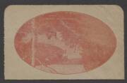 Letter Cards - LETTER CARDS: 1924-25 1&frac12;d Perf 12&frac12; Scarlet "HAWKESBURY RIVER/NSW" (faults), [BW:LC55(62)] postally used. Cat.$150.