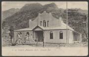 Commonwealth Postal History - 1907 PPC ("Victoria Memorial Hall, Levuka Fiji") to Queensland with Fiji&nbsp;1d cancelled at Sydney & with oval 'SHIP LETTER/ 1D /LATE FEE' handstamp, message headed "SS Suva", minor blemishes. - 2