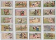 1906 Sniders & Abrahams "Jokes", almost complete set [57/60]. Poor/VG.