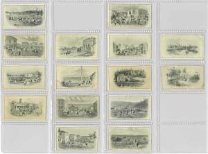1906 Sniders & Abrahams "Views of Victoria in 1857", part set [21/32]. Poor/VG.
