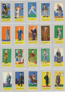 1932 Godfrey Phillips "Personalities of To-Day", complete set [25], noted Jack Dempsey, Jack Hobbs & Winston Churchill. Mainly G/VG.