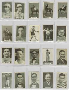 1933 Sweetacres "Series of Sports Champions", complete set [48], noted Don Bradman, Les Darcy & Phar Lap. Fair/VG.