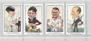 1933 Carreras (Turf Cigarettes) "Personality Series" (73-96), complete set [24], noted Don Bradman, Walter Lindrum, Haydn Bunton & Jimmy Pike. Mainly G/VG. - 2