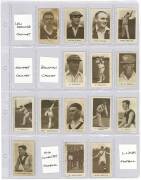 1934 MacRobertsons "½d Champions" [47/72], including 8 footballers. Fair/G. Rarity 7.