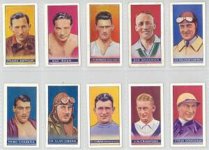 1934 Amalgamated Press "Sportsmen of the World", complete set [32], including Don Bradman. Fair/VG.