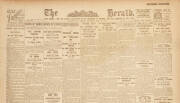 NEWSPAPER PAGES & POSTERS: c1893-1999 newspaper pages with reports of football (126) - includes scarce 1893 season (2); range of posters (89); ephemera (8); newspaper banners (2); 1945 newspaper; 1936 last edition of 'The Star' newspaper.
