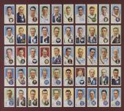 FRAMED CRICKET CARDS, noted 1938 Players "Cricketers 1938", complete set [50]; Weet-Bix "Australian Champion Cricketers Past & Present" two sets of 30; plus 1939 Wills "British Butterflies" complete set (25). Each framed & glazed, various sizes.  - 2