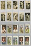 1926-28 Wills "English Cricketers" [25] & "Cricketers, 1928" [50]. Mainly G/VG.