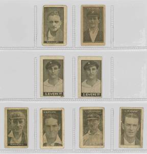 1926 Allens "Cricketers", part set [7/40 + 1 spare]. Fair/G. An extremely scarce set.