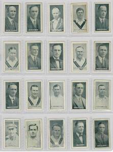 1926 Sweetacres (Minties) "Cricketers", complete set [36]. Fair/VG.