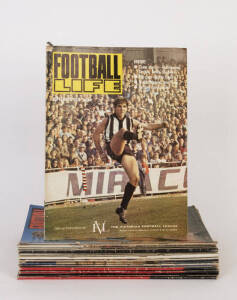 "Football Life" magazine, 22 issues 1970-76.